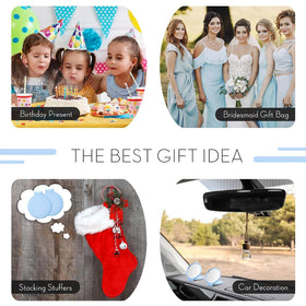 Jetec compact mirrors in a travel cosmetic bag