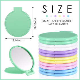 Jetec compact mirrors open showing reflective surface