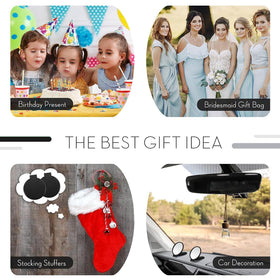 Jetec mini folding mirror with a hand holding it for a close-up view