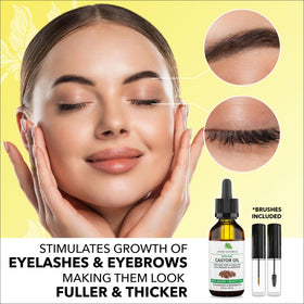 Jeune Naturelle Organic Castor Oil close-up of label