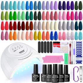 JEWHITENY Gel Nail Polish Kit 40 Colours front view