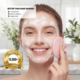 JEXCULL silicone face scrubber in different colors