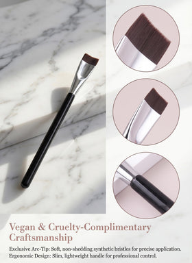JEZTDKLE Arc Eyeshadow Brush in a makeup bag