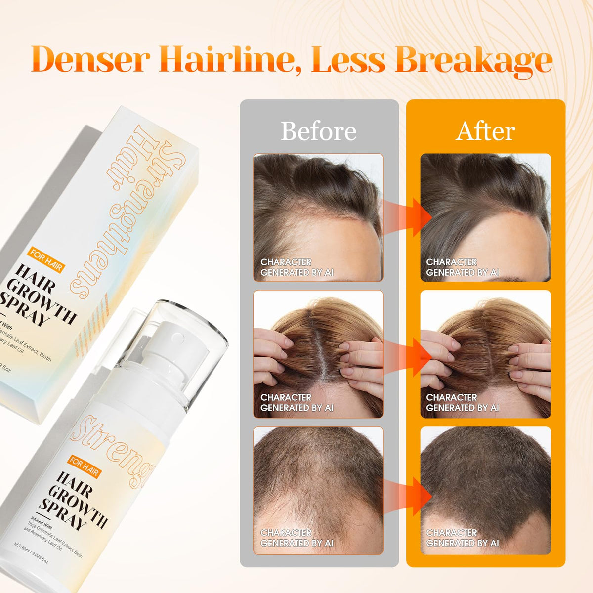 JIEXUN Hair Growth Spray lifestyle use