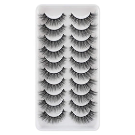 JIMIRE Fake Eyelashes Cat-Eye Look packaging