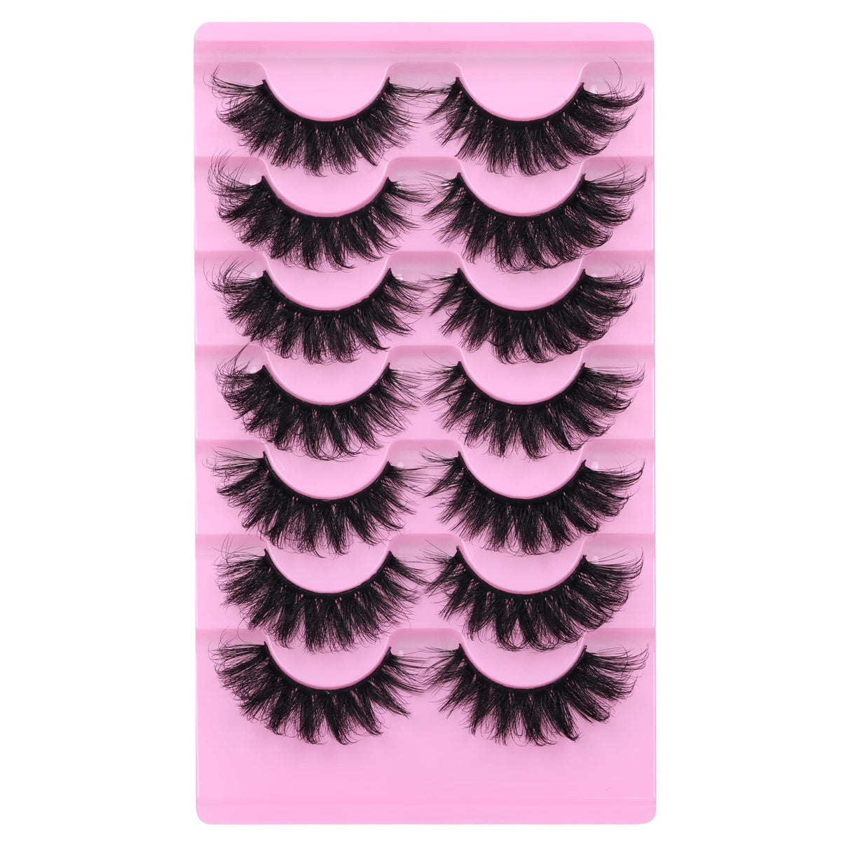 JIMIRE Faux Mink Lashes in a beauty setup