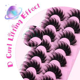 JIMIRE Faux Mink Lashes with packaging details