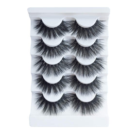 JIMIRE High Volume 3D Faux Mink False Eyelashes packaging