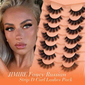JIMIRE Mink Lashes on model showcasing natural look
