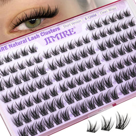 JIMIRE Natural Lash Clusters 8-12MM front view