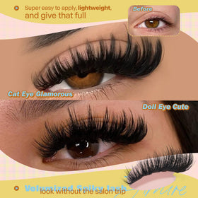 JIMIRE precision tweezers for lash application