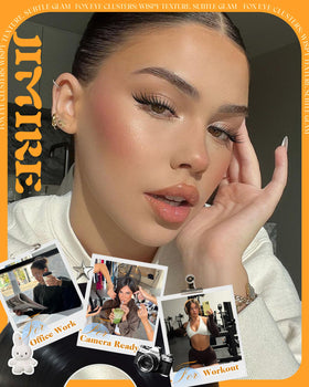 JIMIRE Wispy Lash Clusters packaging with product details
