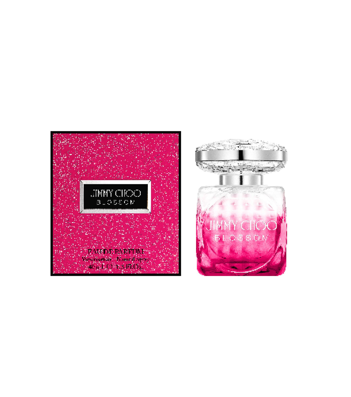 JIMMY CHOO Blossom Eau de Parfum packaging and bottle design