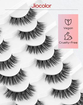 Jiocolor 14mm lashes displayed with packaging