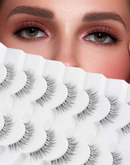 Jiocolor 3D volume false eyelashes pack front view