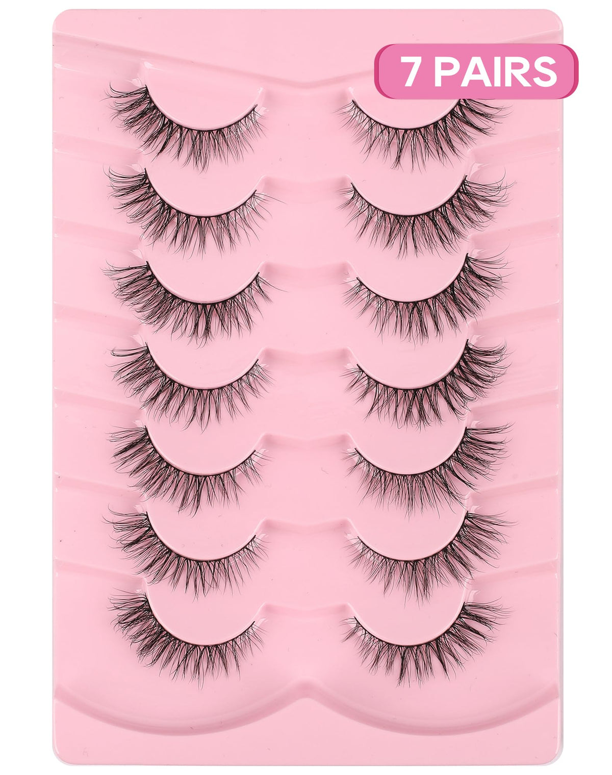 Jiocolor Cat Eye Lashes Short Wispy 15mm application