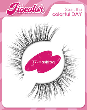 Jiocolor Cat Eye Lashes Short Wispy 15mm close-up