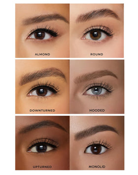 Jiocolor Cat Eye Lashes Short Wispy 15mm detail shot