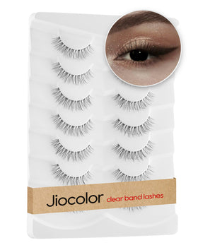 Jiocolor false eyelashes in natural light setting