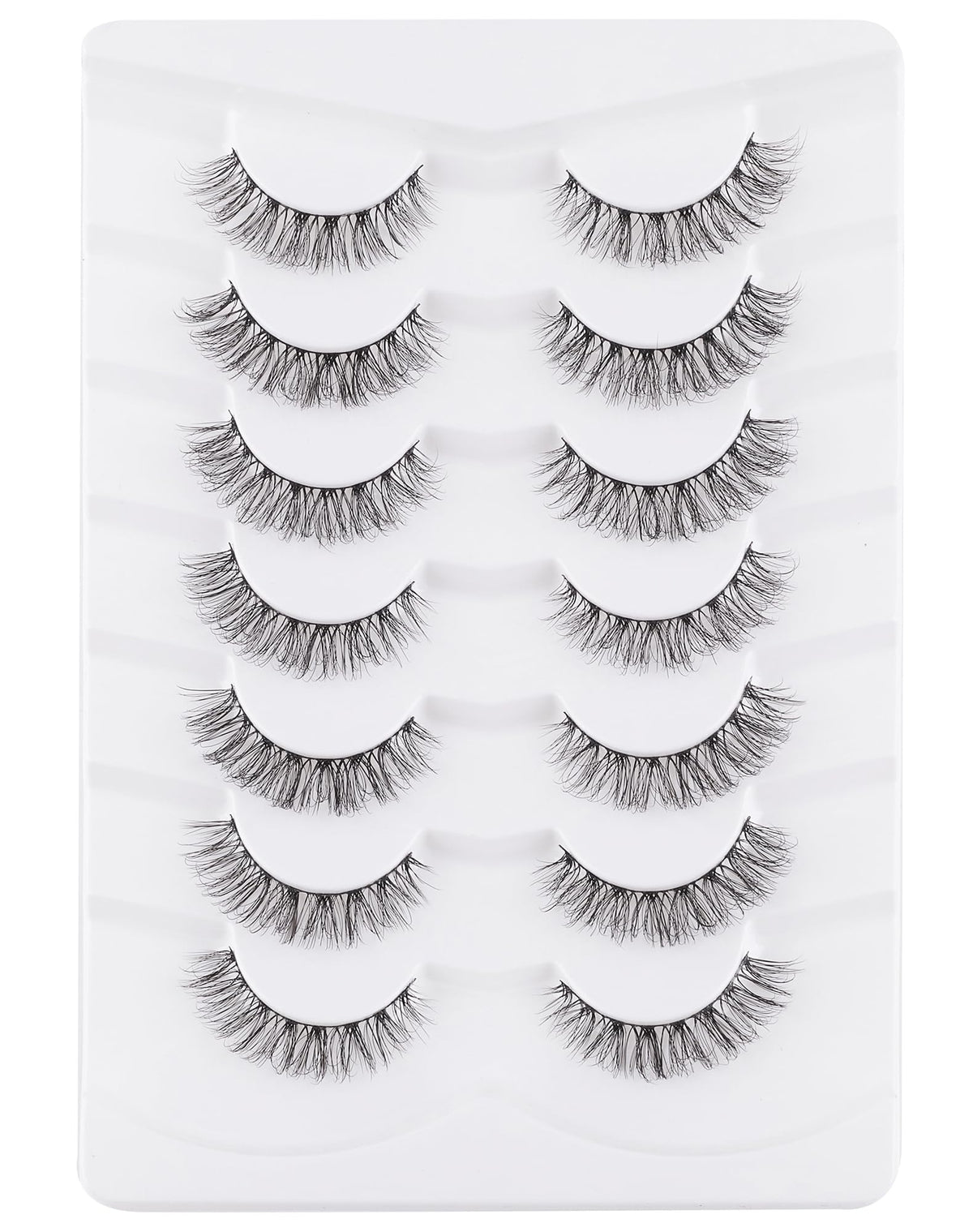 Jiocolor False Eyelashes showing natural curl and volume