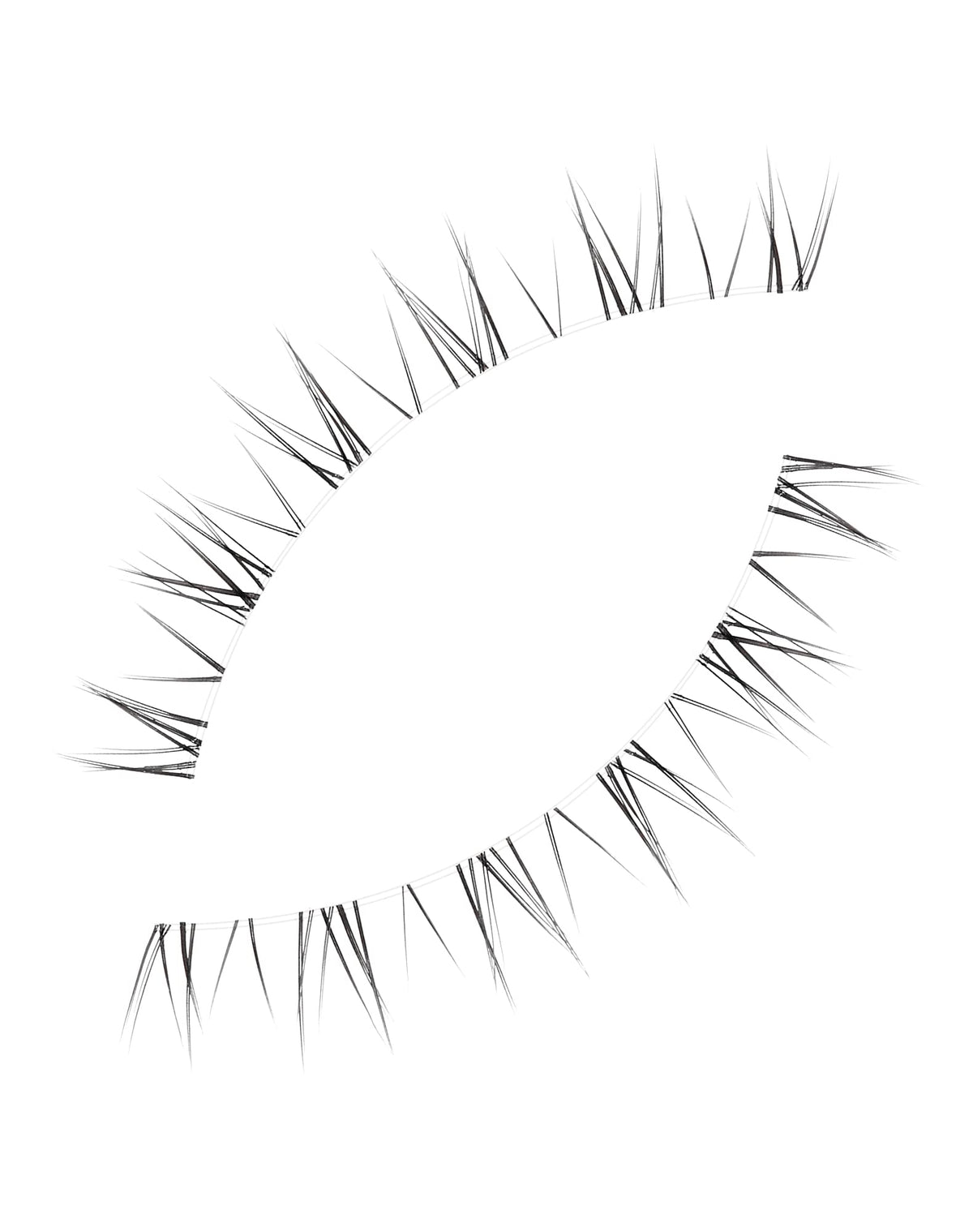 Jiocolor Natural Bottom Lashes 7 Pairs in beauty setup