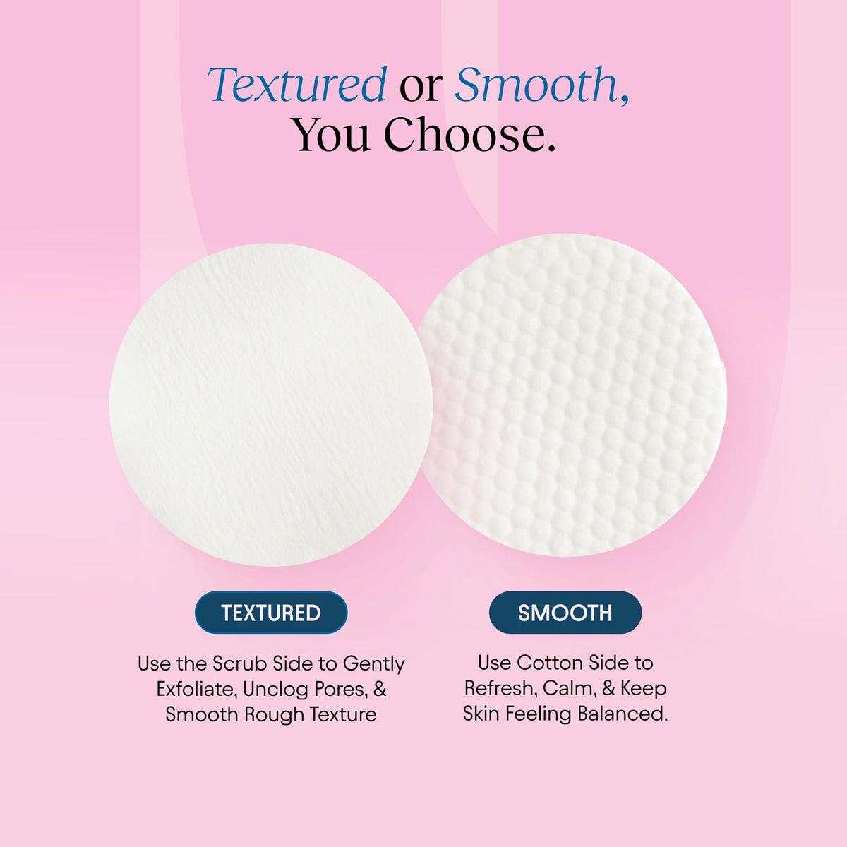 JIYU Cleansing Polish Pads side view of container