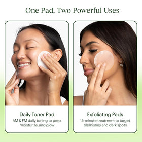 JIYU Toning Polish Pads side view showing product details