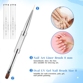 JJUNW nail brush set packaging display