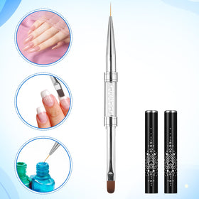 JJUNW nail brushes for gel extensions and nail art lines