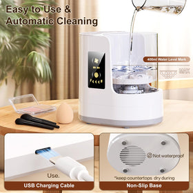 Jnconser Electric Makeup Brush Cleaner packaging