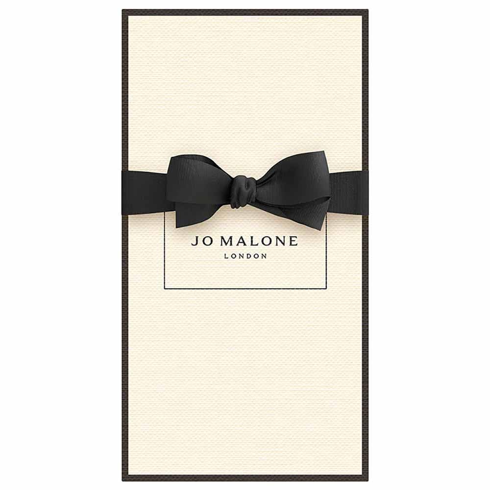 Jo Malone Lime Basil and Mandarin Body Wash packaging side view