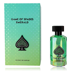 Jo Milano Paris Game of Spades EMERALD Eau de Parfum front view