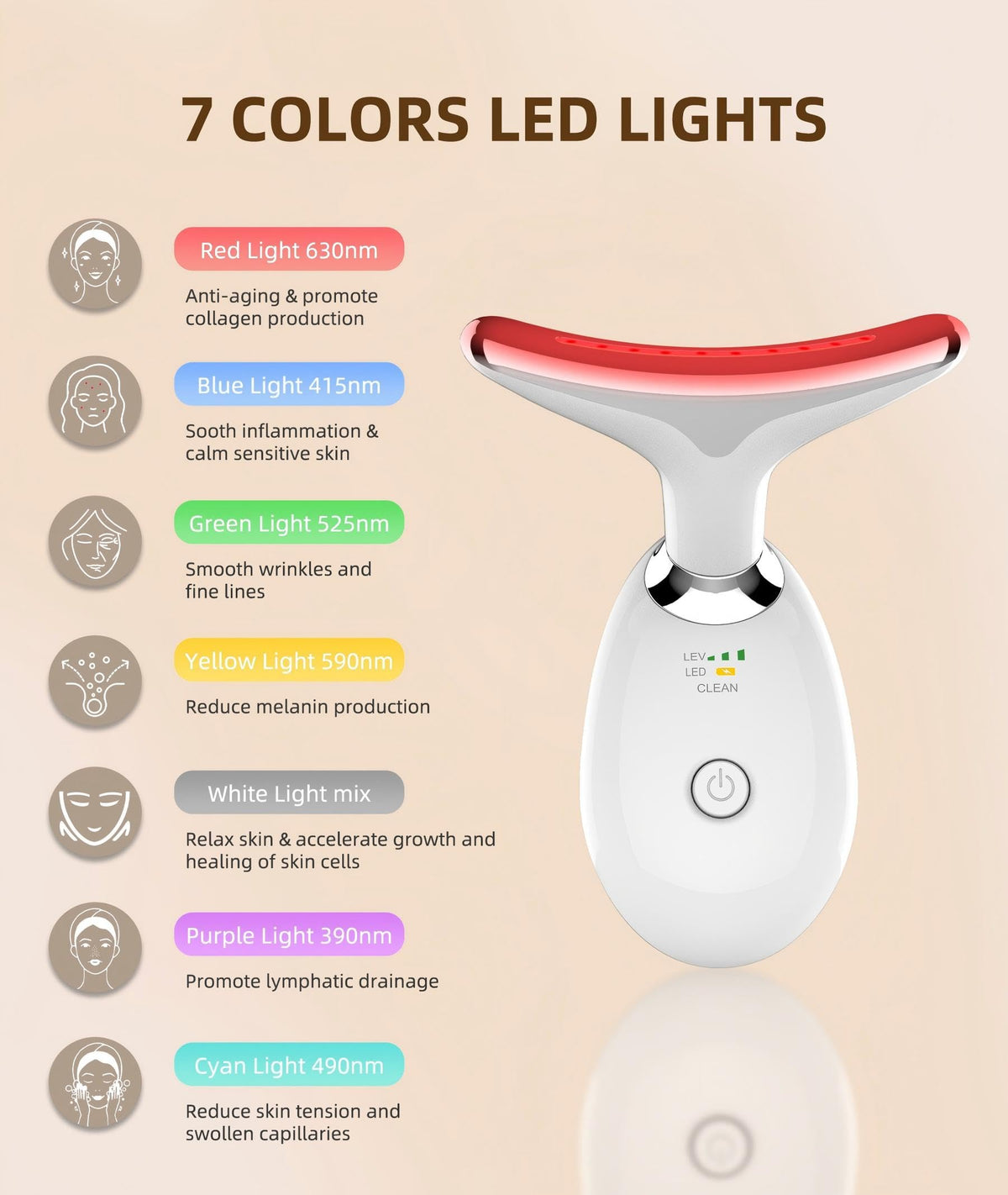 Jobazok Face Massager with USB cable included