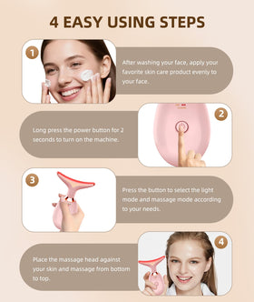 Jobazok Facial Massager with gentle vibration feature