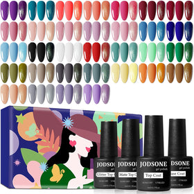 JODSONE 36 PCS Gel Nail Polish Set front view with assorted colours