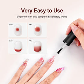 JODSONE Blooming Gel Nail Polish 15ml with floral nail art