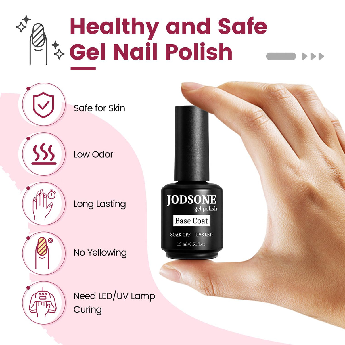 JODSONE Gel Base Coat user manual