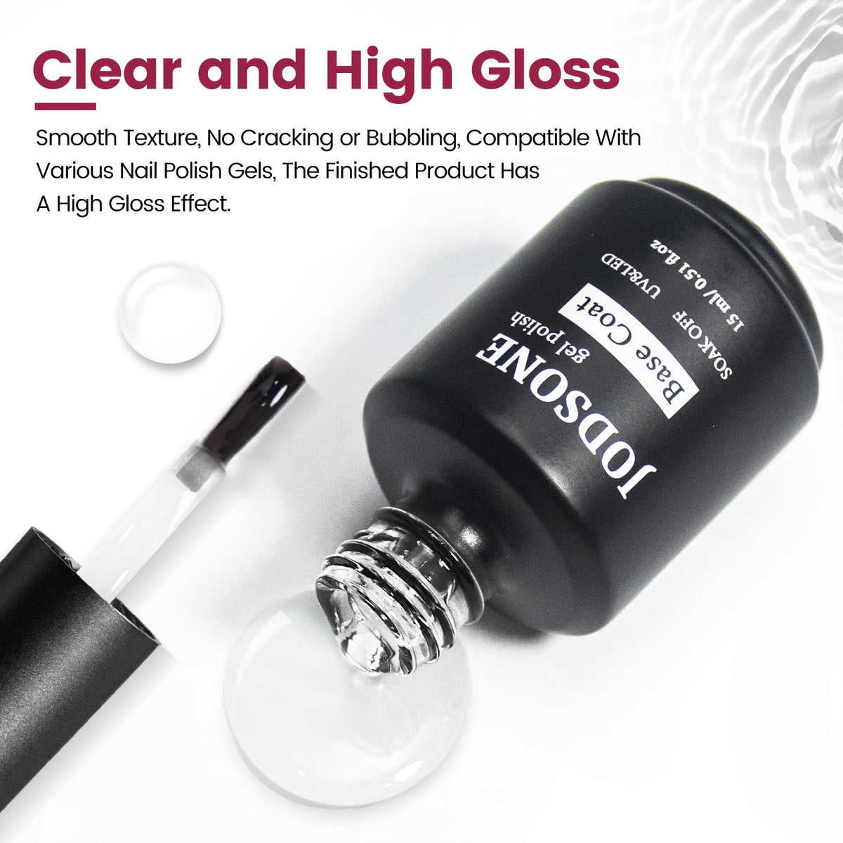 JODSONE Gel Base Coat with nail tools