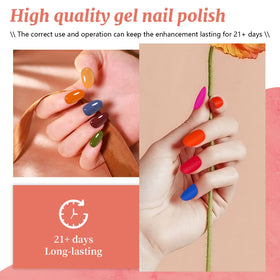 JODSONE gel nail polish applied on nails