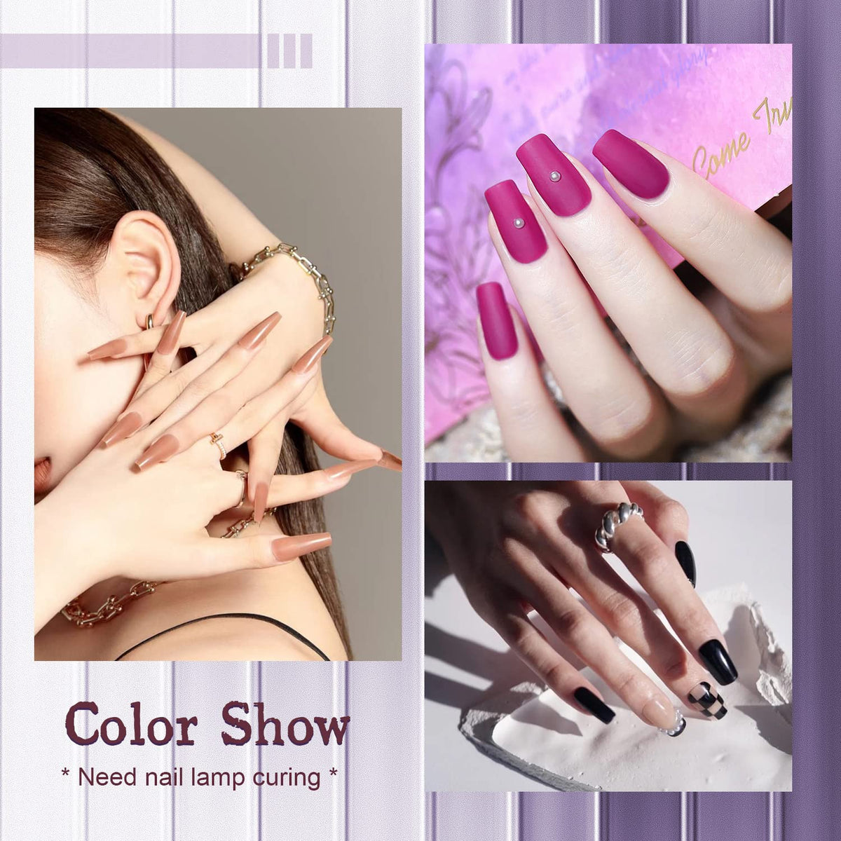 JODSONE Gel Nail Polish in use on nails