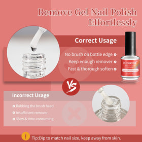 JODSONE Gel Nail Polish Remover Kit packaging