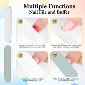 JODSONE Gel Nail Polish Remover Kit tools layout
