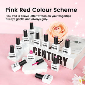 JODSONE Gel Nail Polish Set displayed with festive decorations