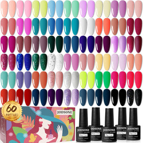 JODSONE Gel Nail Polish Starter Kit 55 bottles front view