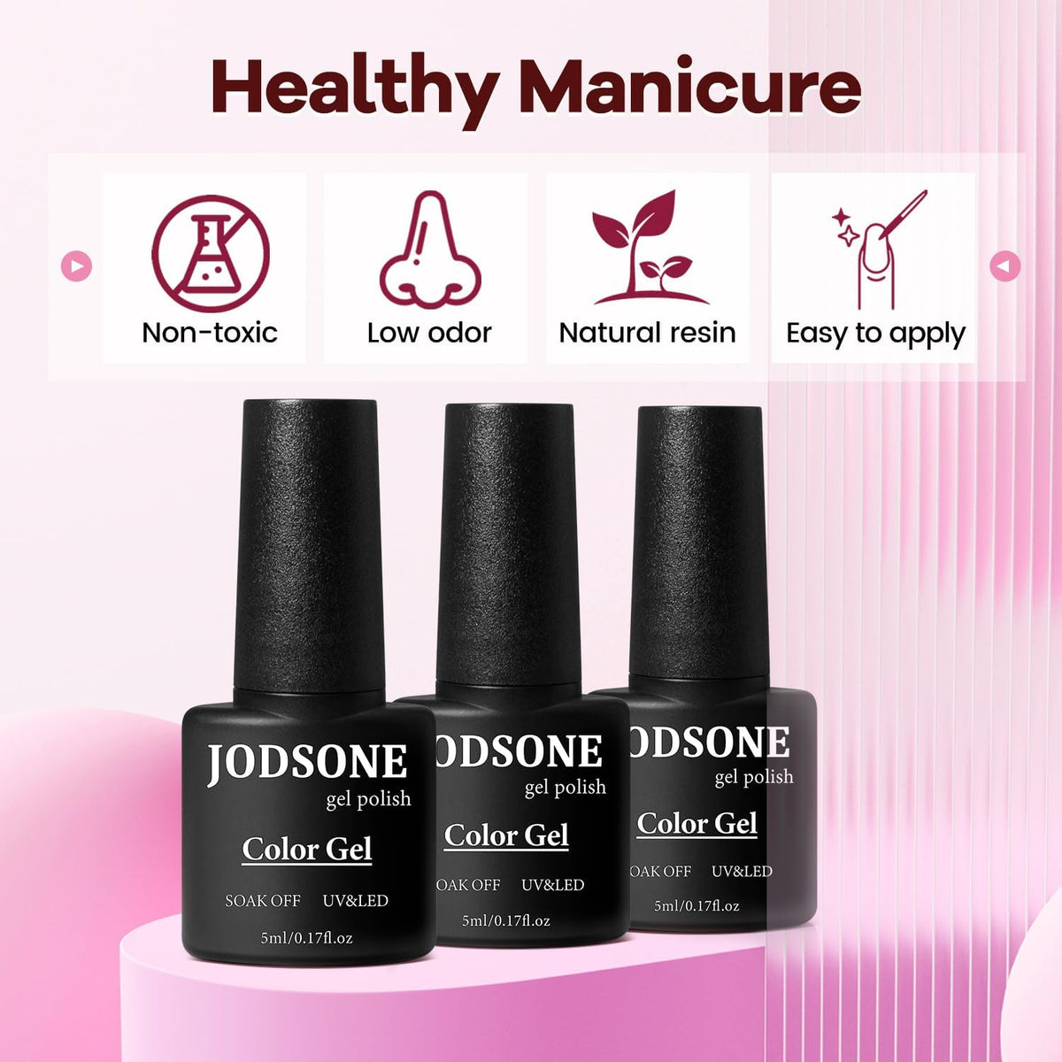 JODSONE Gel Nail Polish Starter Kit packaging