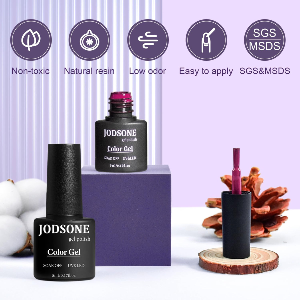 JODSONE Gel Nail Polish starter set with accessories