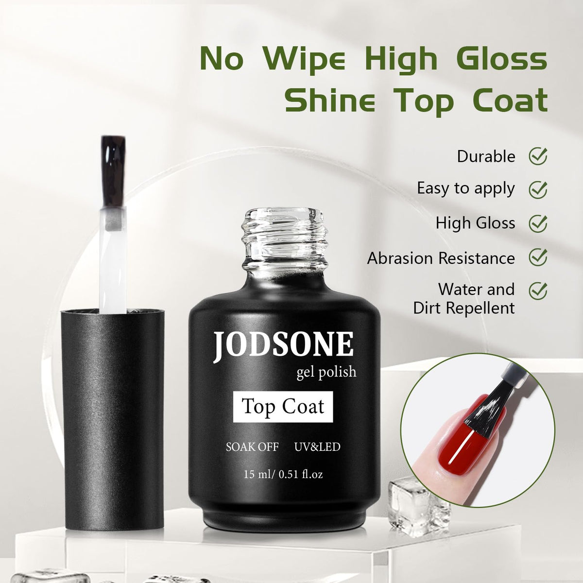 JODSONE Gel Nail Remover Set with tools for nail art
