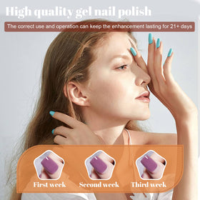 JODSONE Klein blue gel nail polish bottle