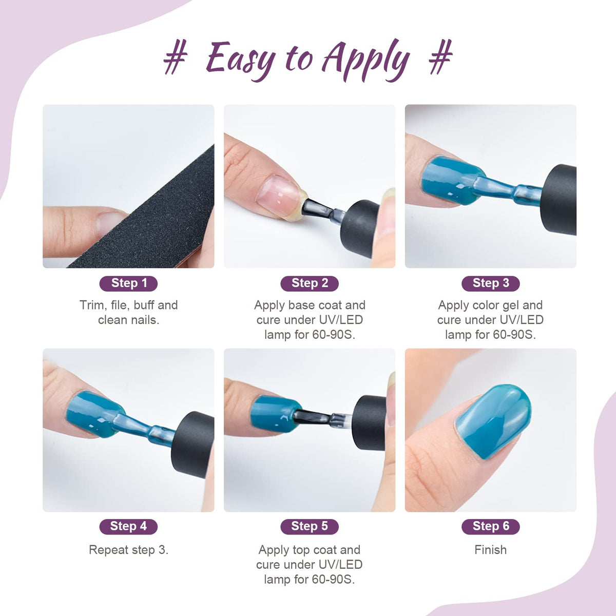 JODSONE manicure tools included in the kit