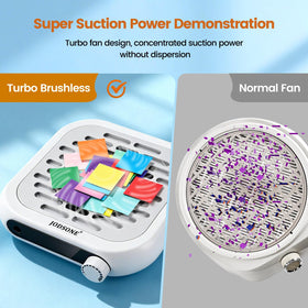 JODSONE Mini Nail Dust Collector compact design in hand